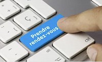 Ordinateur prise de rdv en ligne